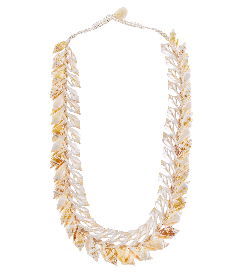 Double-Layer Shell Necklace - 44545C