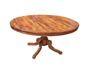 Pedestal Dining Table, No Leaves