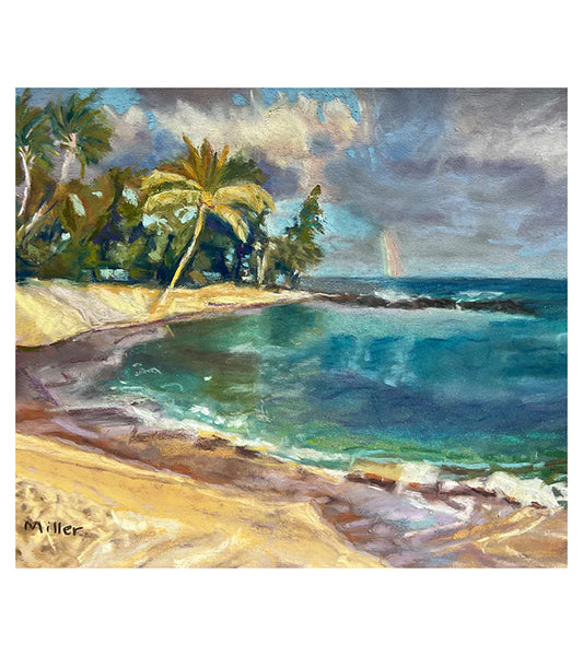 Playa Poipu por Laurie Miller 