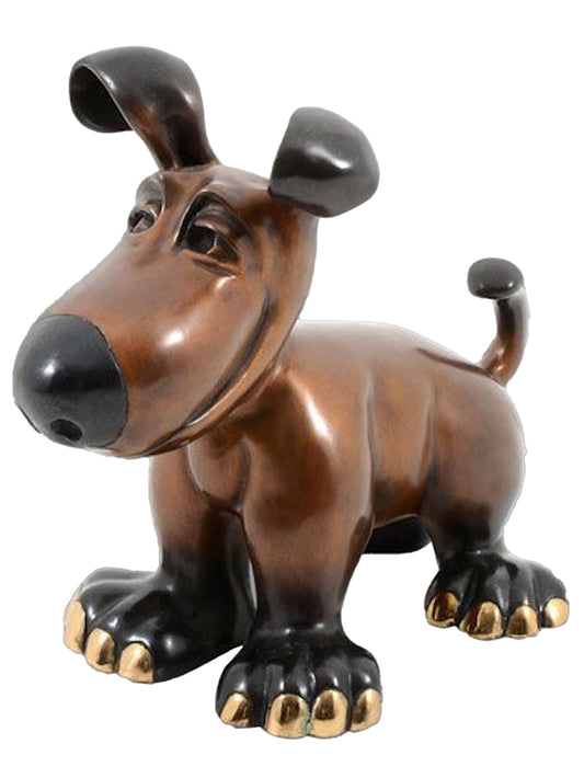 Bronze Sculpture "Little Charlie" by Marty Goldstein