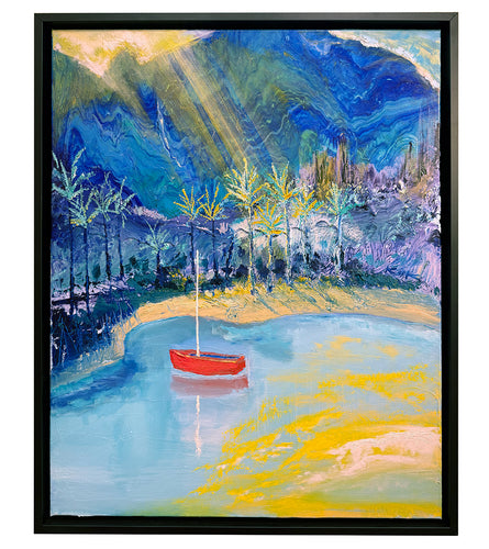 Little Red Boat by Kirk Boes