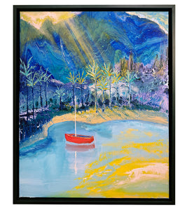 Little Red Boat by Kirk Boes