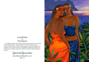 Greeting Card "Local Sistahs" by Tim Nguyen