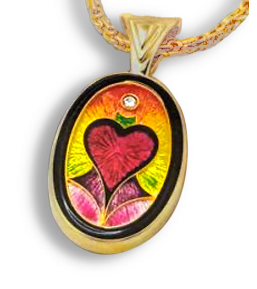 Corazón XXIV Amarillo