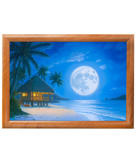 Original Painting: Lunar Beach by Michael Provenza