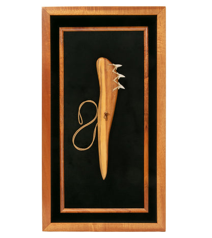Hawaiian Weapon "Pahi with 3 Teeth" by Manny Mattos