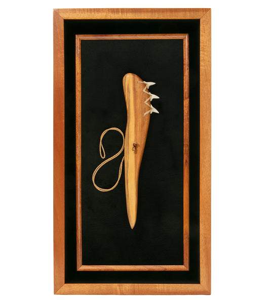 Hawaiian Weapon "Pahi with 3 Teeth" by Manny Mattos