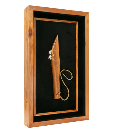 Hawaiian Weapon "Pahi with 2 Teeth" by Manny Matto