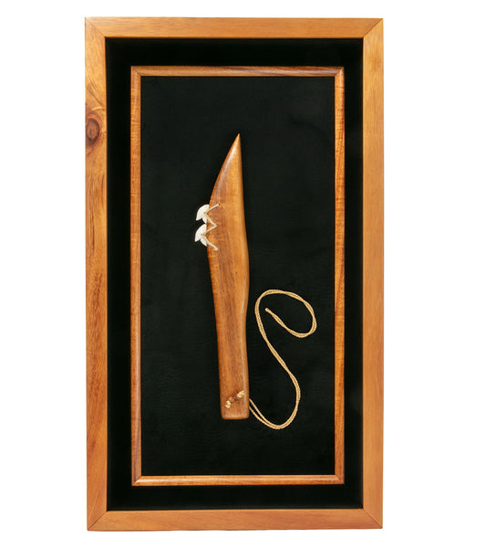Hawaiian Weapon "Pahi with 2 Teeth" by Manny Matto