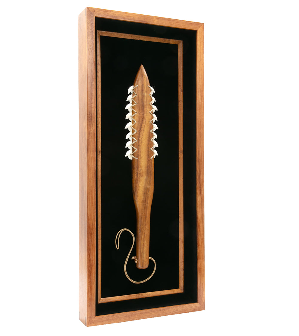 Hawaiian Weapon "Niho Pahoa with 16 Shark Teeth" by Manny Mattos