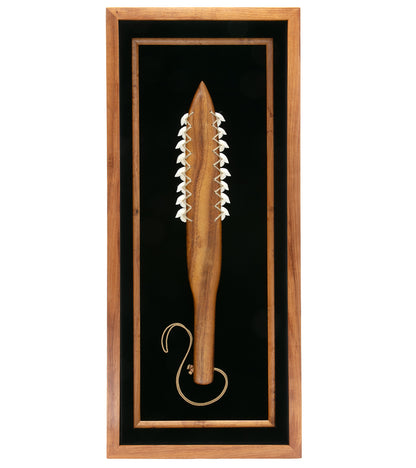 Hawaiian Weapon "Niho Pahoa with 16 Shark Teeth" by Manny Mattos