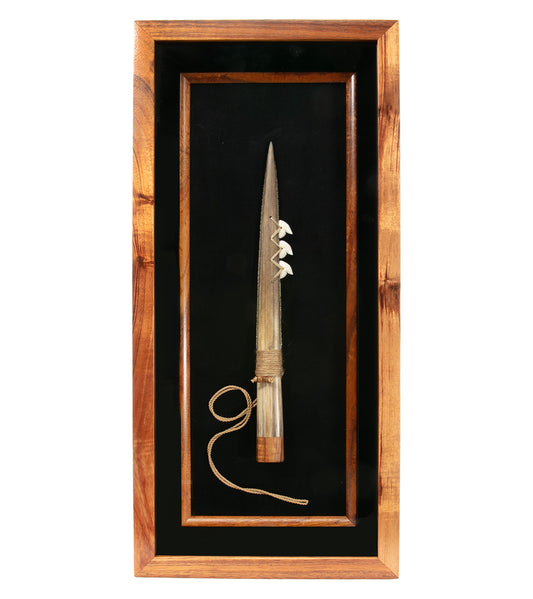 Hawaiian Weapon "Pahoa Mano Aʻu with 3 Teeth" by Manny Mattos