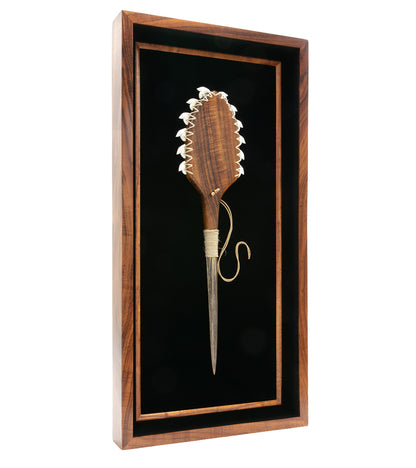 Hawaiian Weapon "Leimano A'u with 12 Shark Teeth" by Manny Mattos