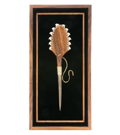 Hawaiian Weapon "Leimano A'u with 12 Shark Teeth" by Manny Mattos