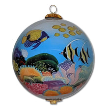 Glass Ornament - Fish, Corals and Honu