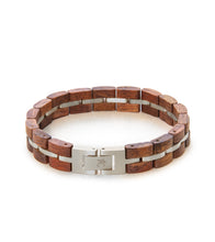 Koa Bracelet – Narrow, Rhodium Plated