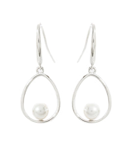 Pearl Teardrop Earrings