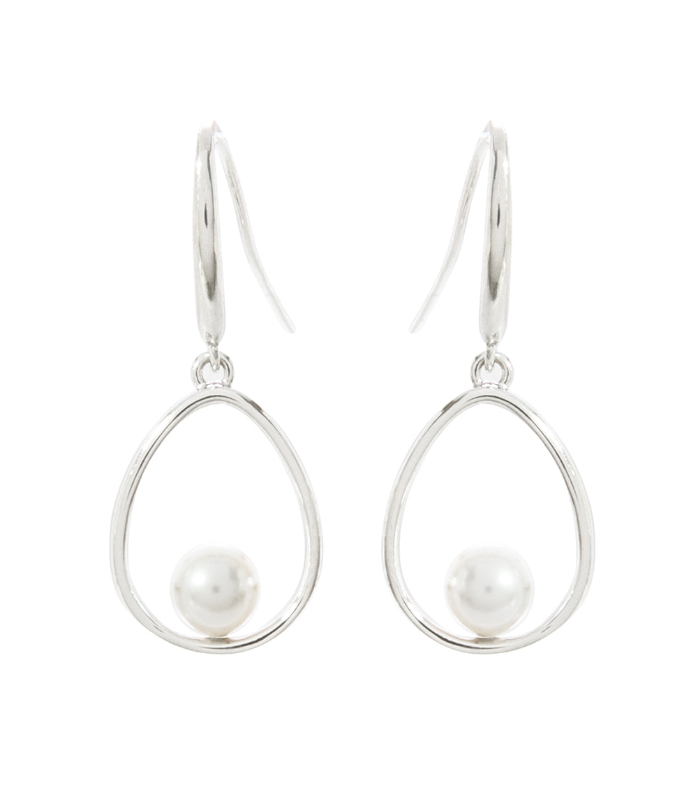 Pearl Teardrop Earrings