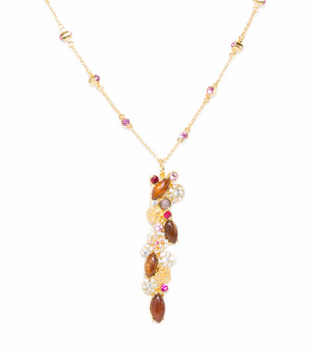 Koa Royal Floral Pendant Koa Fine Jewelry