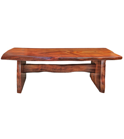 Koa Slab Bench