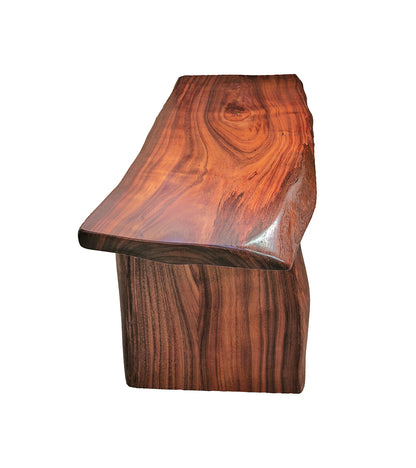 Koa Slab Bench