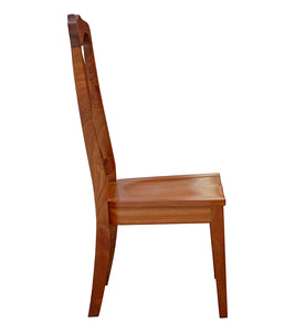 Panel Back with Solid Koa Seat