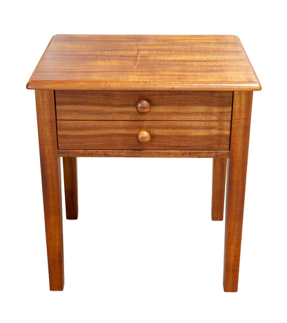 Plantation Nightstand with 2 Drawers