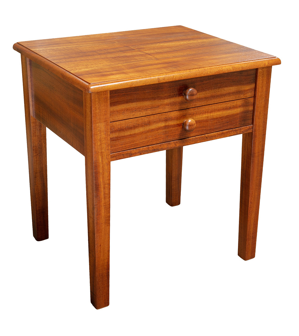 Plantation Nightstand with 2 Drawers