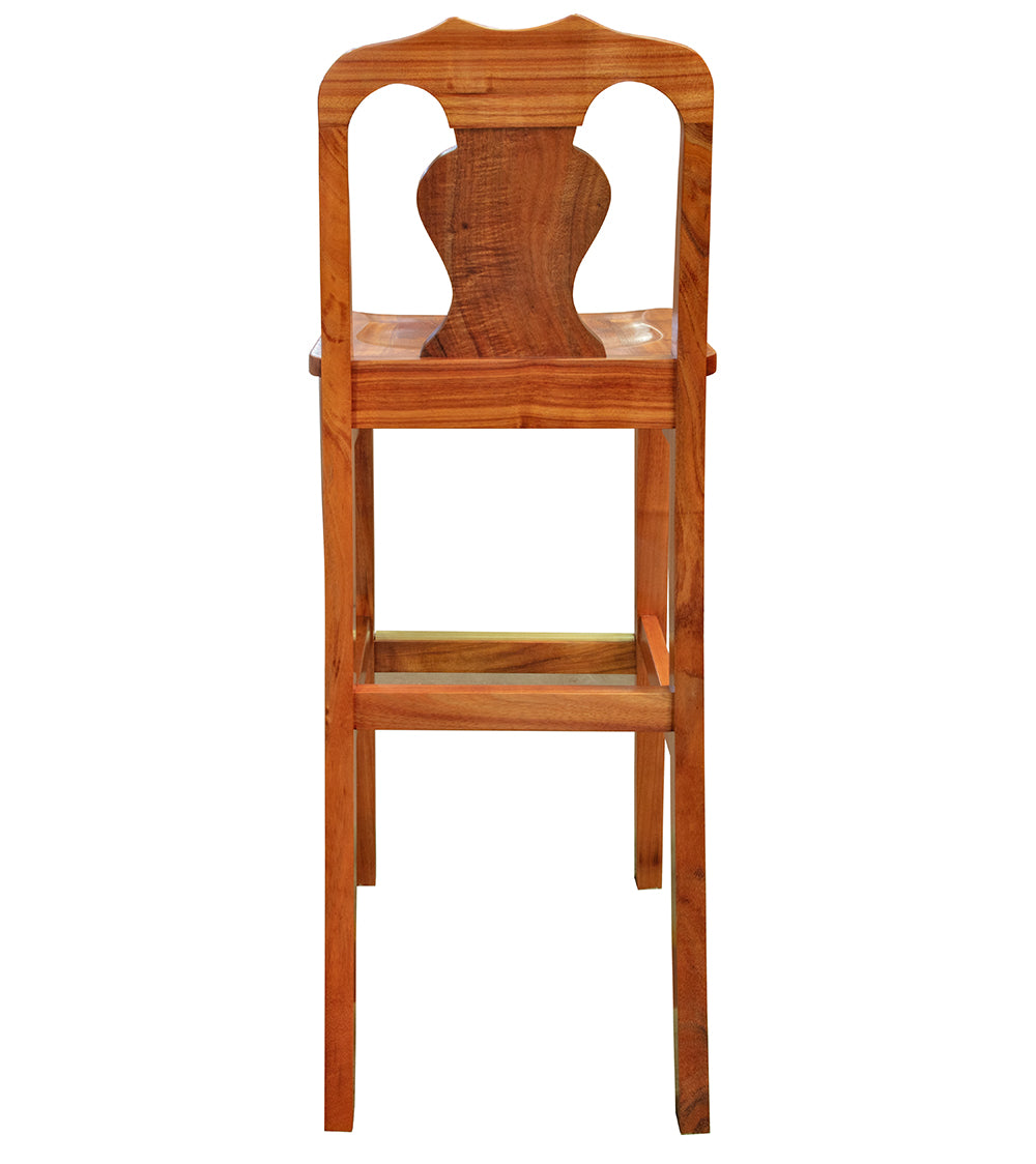 Panel Back Bar Stool