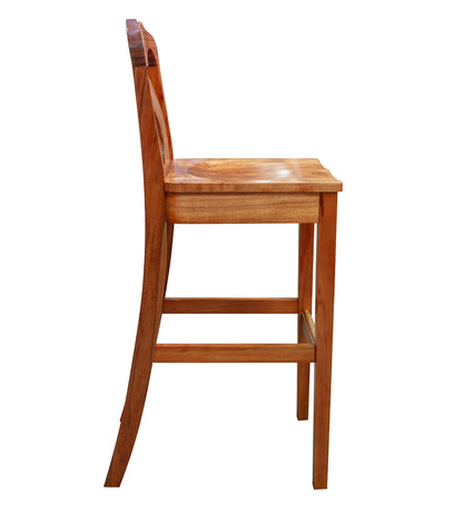 Panel Back Bar Stool
