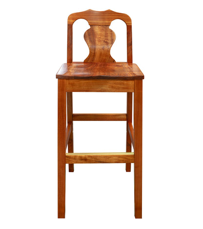 Panel Back Bar Stool