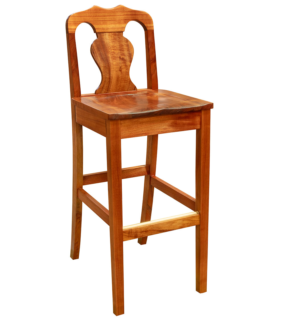 Panel Back Bar Stool