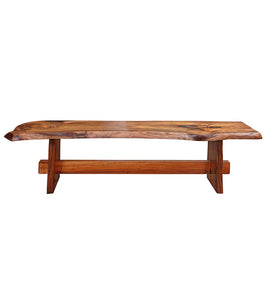 Koa Slab Bench