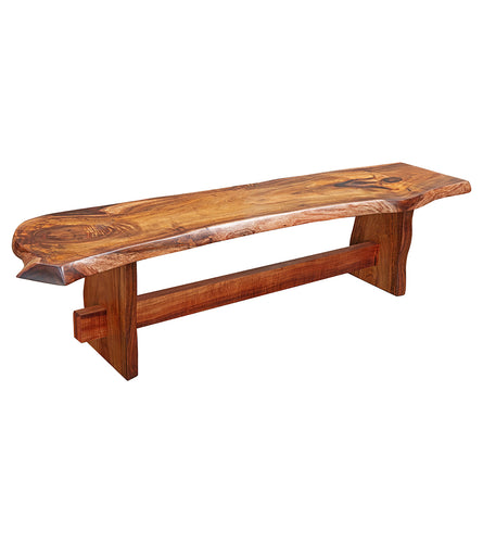 Koa Slab Bench