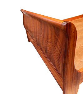 Waimea Koa Sleigh Bed
