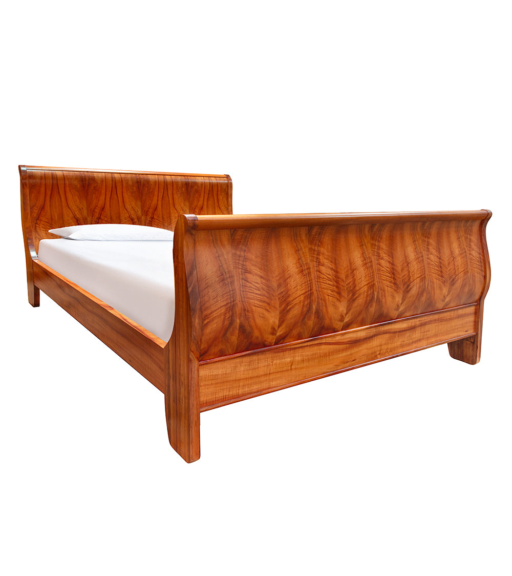 Waimea Koa Sleigh Bed