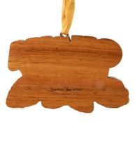 Koa Flat Ornament - Ohana Means Family