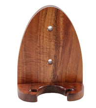 Koa Paddle Holder, Vertical