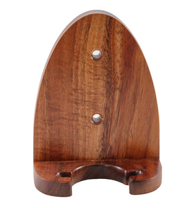 Koa Paddle Holder, Vertical