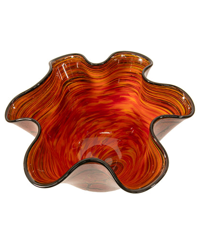 "Crackled Kilauea Bowl" by Daniel Moe