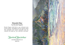 Greeting Card "Hanalei Bay" by Hiroshi Tagami
