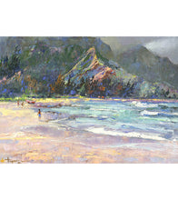Greeting Card "Hanalei Bay" by Hiroshi Tagami