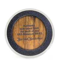 Solid Teak Encapsulated Commemorative Coin