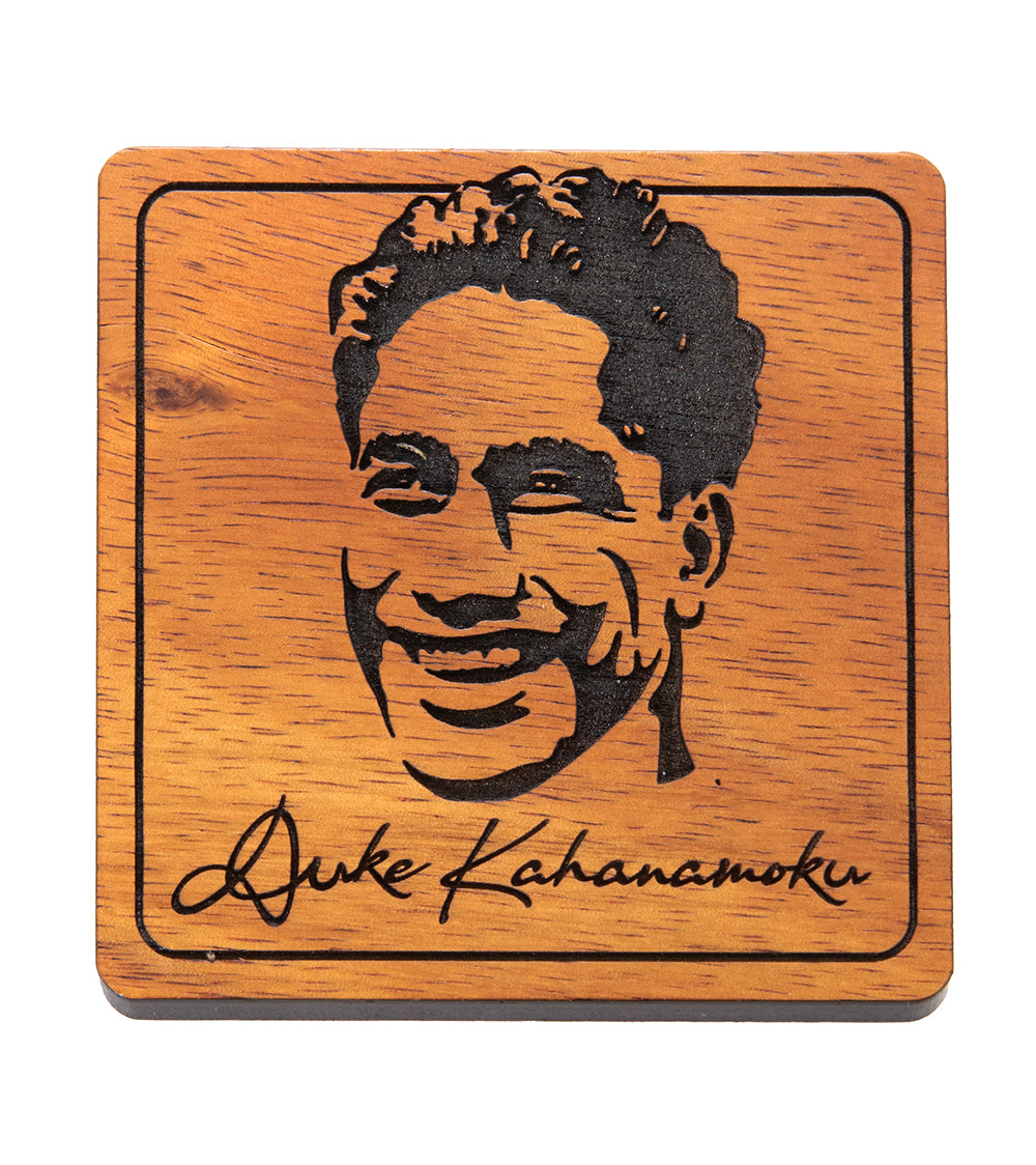 Duke Koa Coaster – Smile