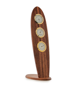 Koa Surfboard Clock - Large