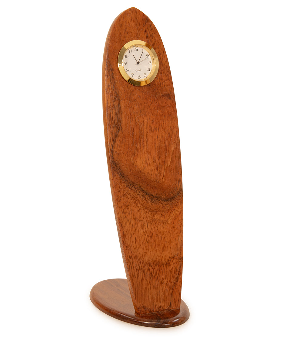Reloj de tabla de surf Koa - Grande
