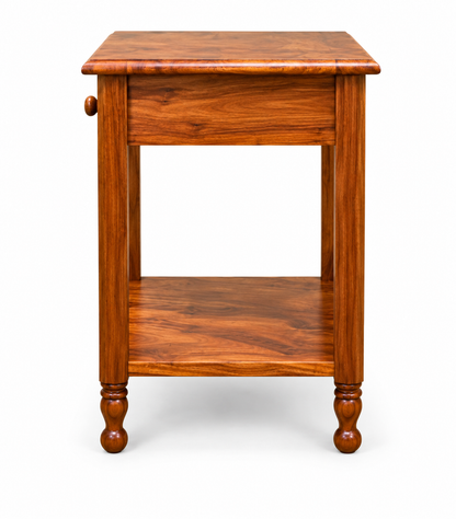 Mesita de noche Heritage con cajón y estante 