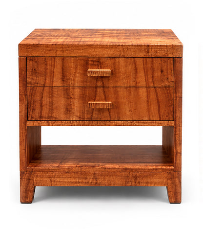 Moana Nightstand, 2 Drawers and Shelf