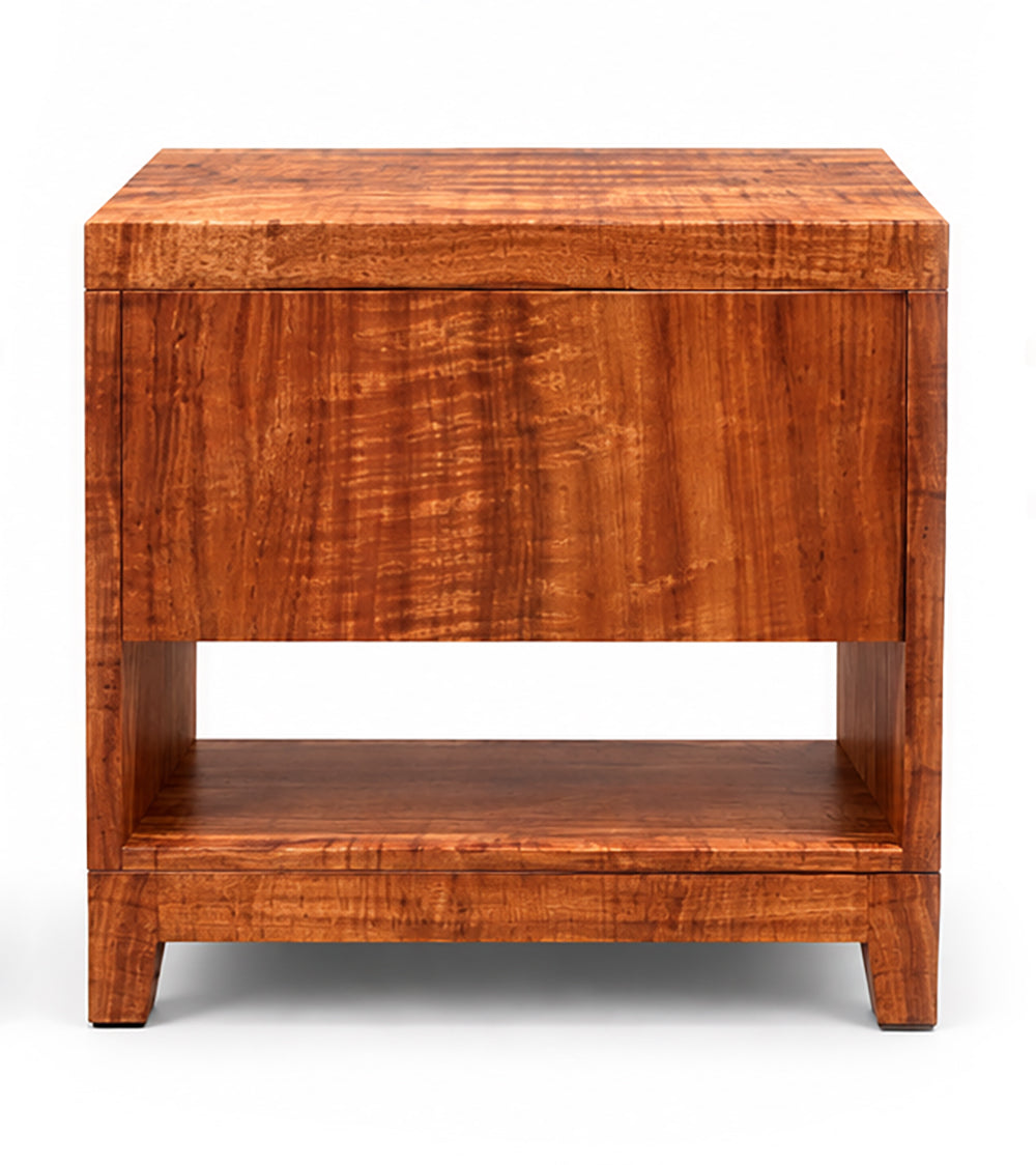 Moana Nightstand, 2 Drawers and Shelf