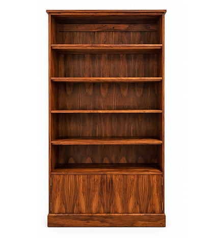 Plantation Bookcase w/Bottom Double Doors